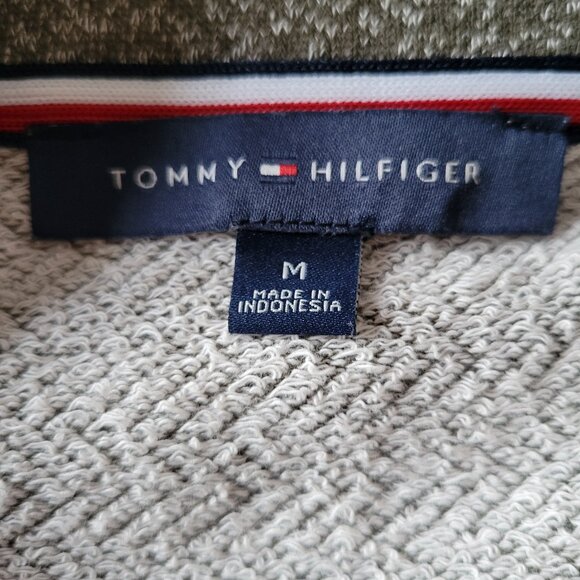 Tommy Hilfiger Tweed Open Front Cardigan Military Jacket, Women’s M, Olive Green - Picture 5 of 9